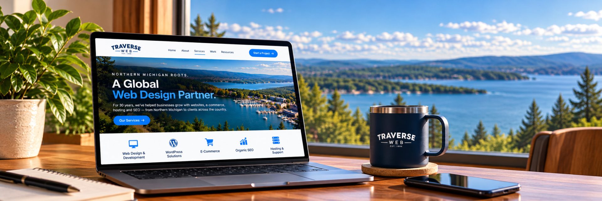 Custom website design